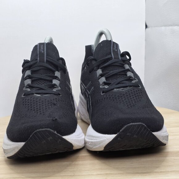 Women Size 6 Wide - Asics Gel Nimbus 26 Blac Athletic Running Shoes Sneakers - Picture 2 of 11